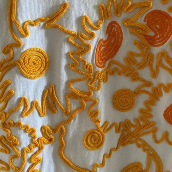ISO Zara Vincent Van Gogh T-shirt Sunflower Embroidery or Still Life - Picture 2 of 4
